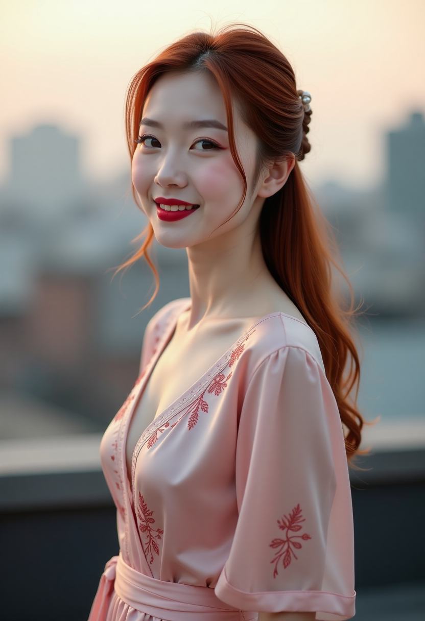 穿越成了小村花